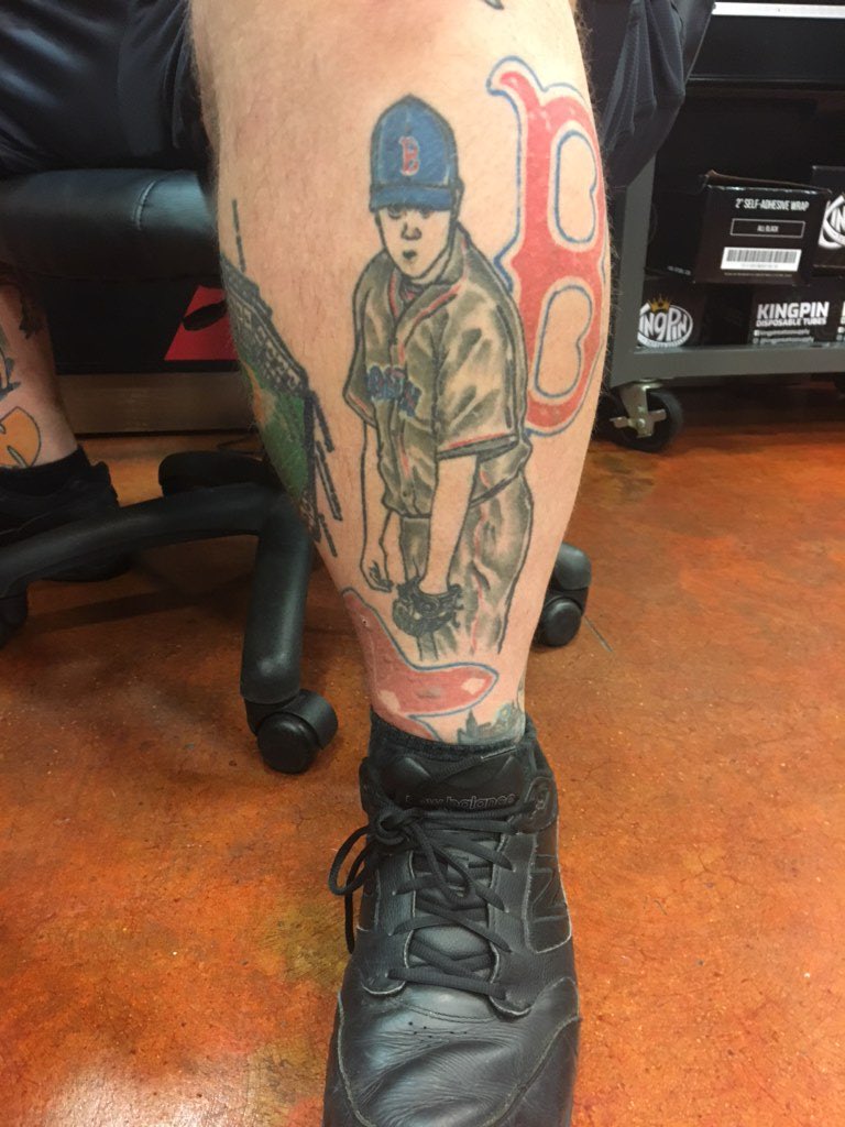 Jonathan Papelbon on X: "After some detective work I have found the tattoo that Aroldis Chapman was getting that put him on the IL!! https://t.co/Xp988Kl7RU" / X