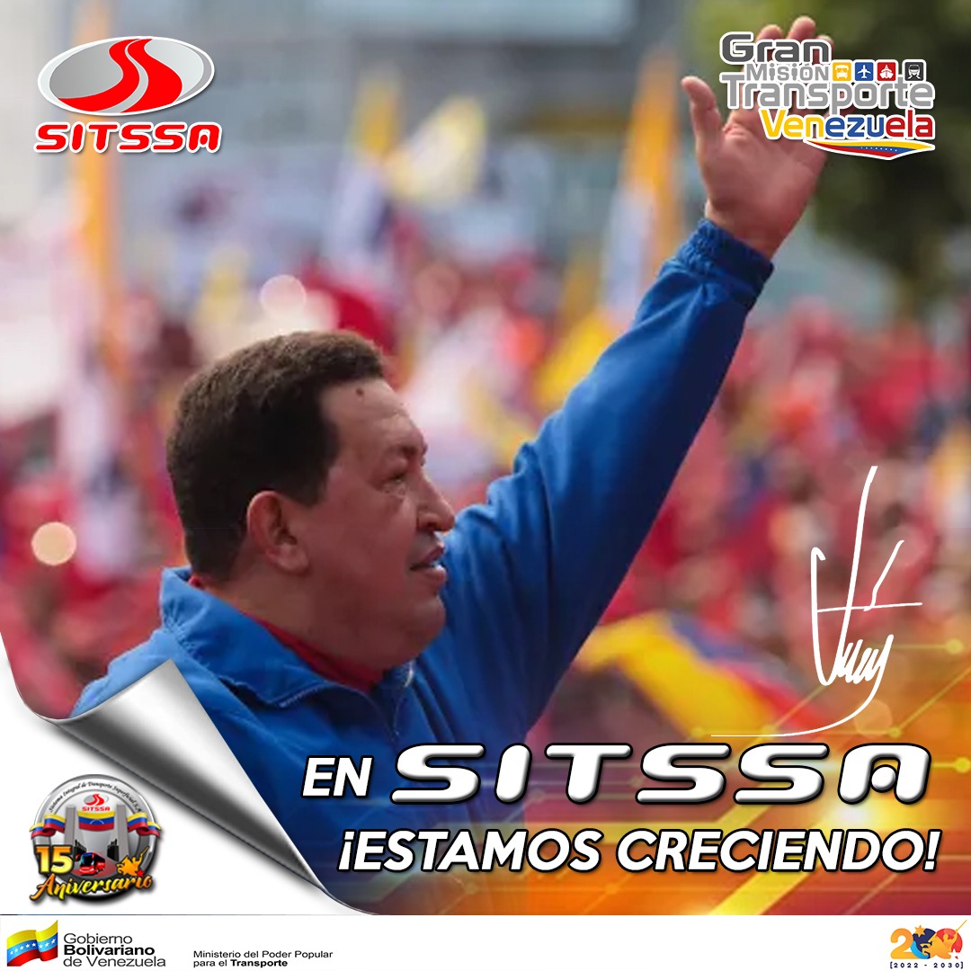#TwittazoSitssa|| SITSSA es la empresa de transporte del Estado venezolano, adscrita al Ministerio del Poder Popular para el Transporte (MPPTT), creada por el Comandante Eterno Hugo Rafael Chávez Frías para el beneficio del pueblo de a pie.