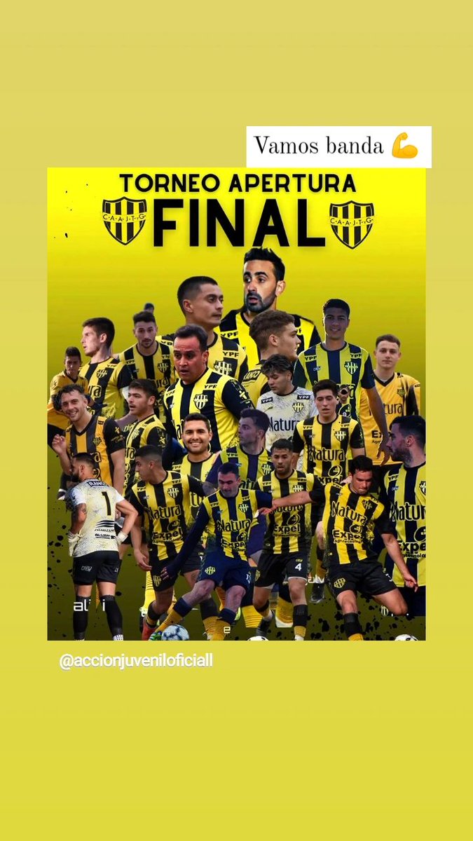 Todos juntos mañana banda querida 💪🔥