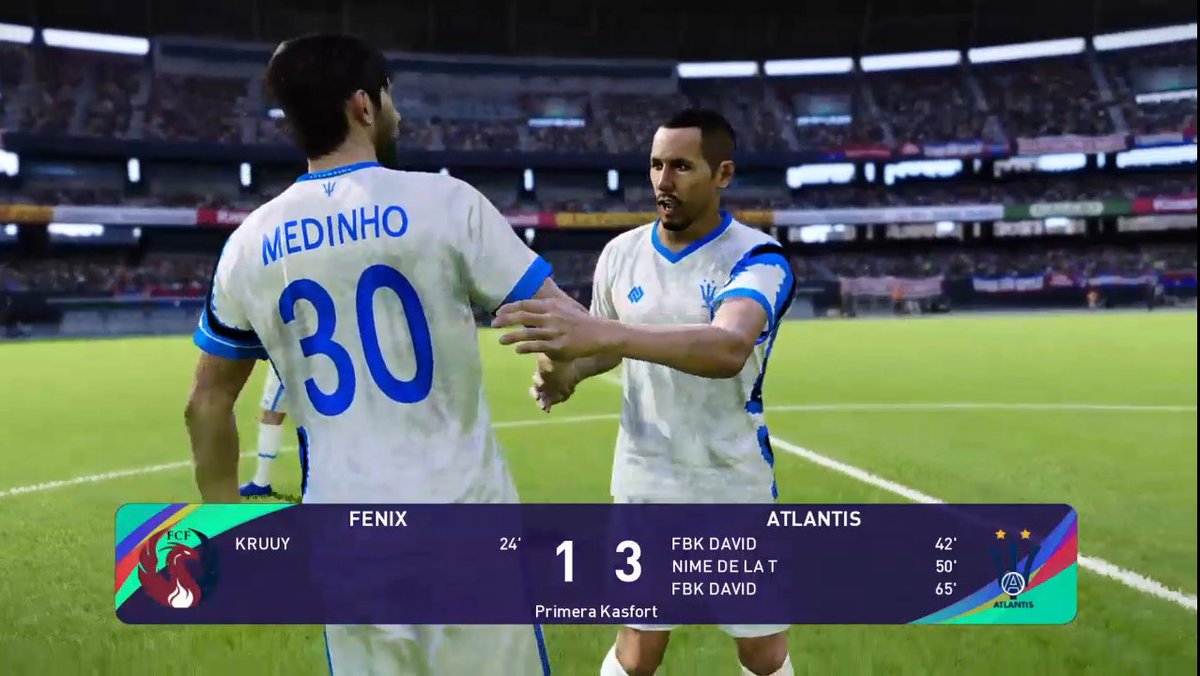 GANO ATLANTIS EN LA FECHA 11 DE <a href="/LigaKasfort/">Liga Kasfort</a>
#ATL 3-1 #FEN