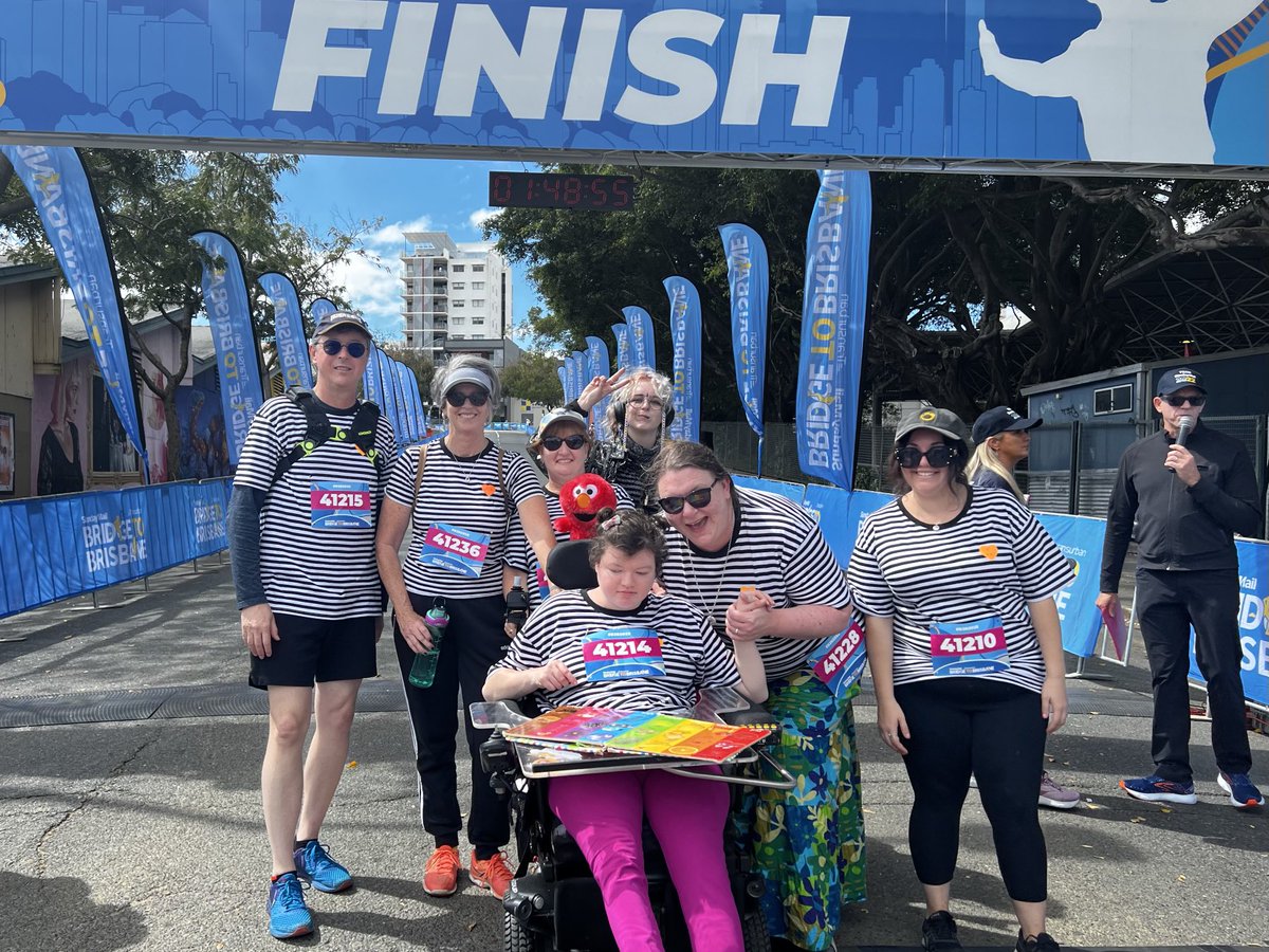TheDavidBunker's tweet photo. Finished Bridge to Brisbane. Daelle raised over $3200 for ⁦@YoungcareOZ⁩ #thankyou https://t.co/BqKPSileEn
