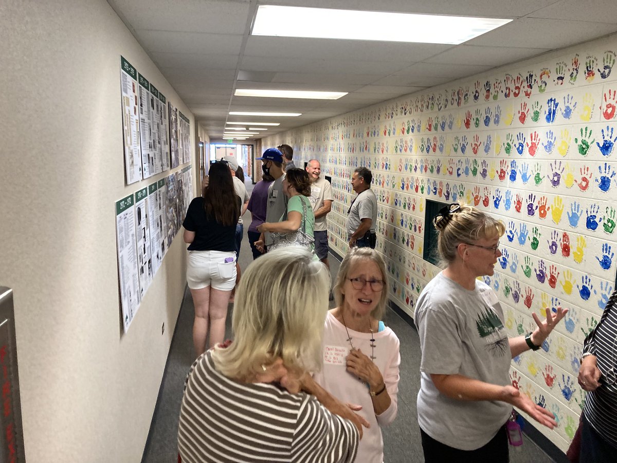 PineLanePLE's tweet photo. Great day at Pine Lane!!!!  So much fun reconnecting with former and current staff and students!!! Laughter and joy filled our halls!!!
#PLECrew https://t.co/OyqtOgpd67