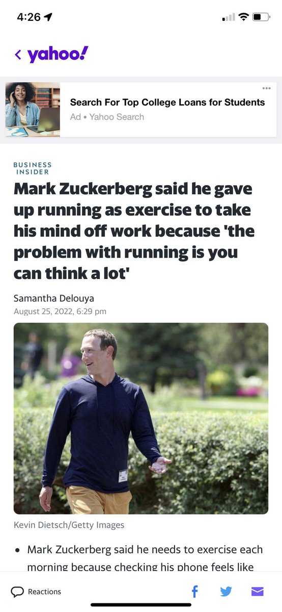 Say this for the Humanities—we can give you some tools to help you be alone with your thoughts.