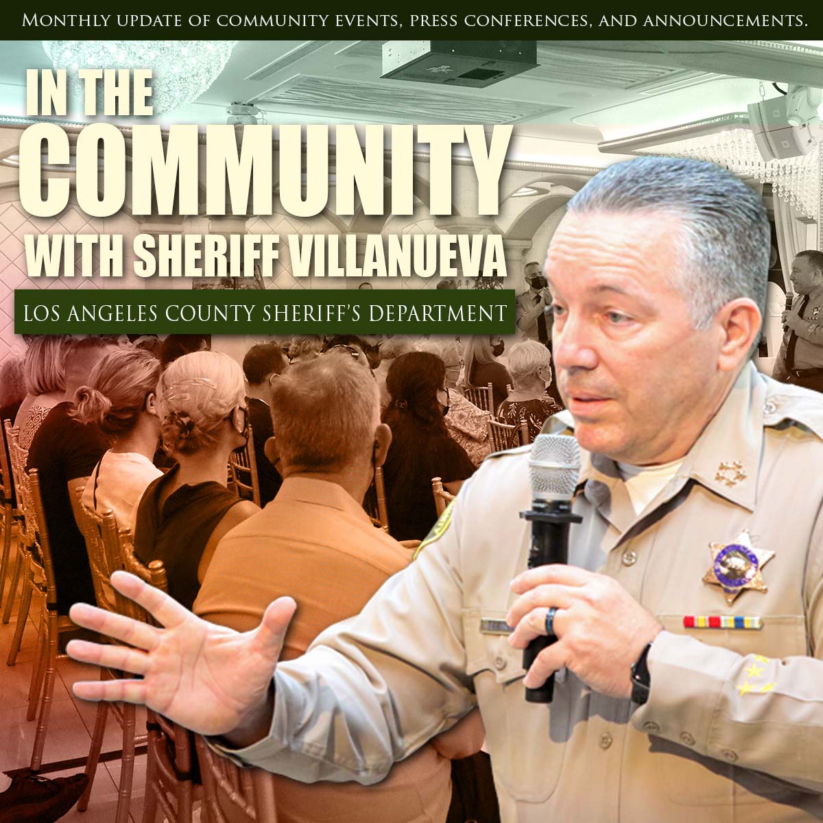 Good evening! This week’s newsletter is out. Newsletter link: content.govdelivery.com/accounts/CALAC… “As the Sheriff of the County of Los Angeles, it is important to me to be involved within the community to make a difference.” -Sheriff Villanueva-