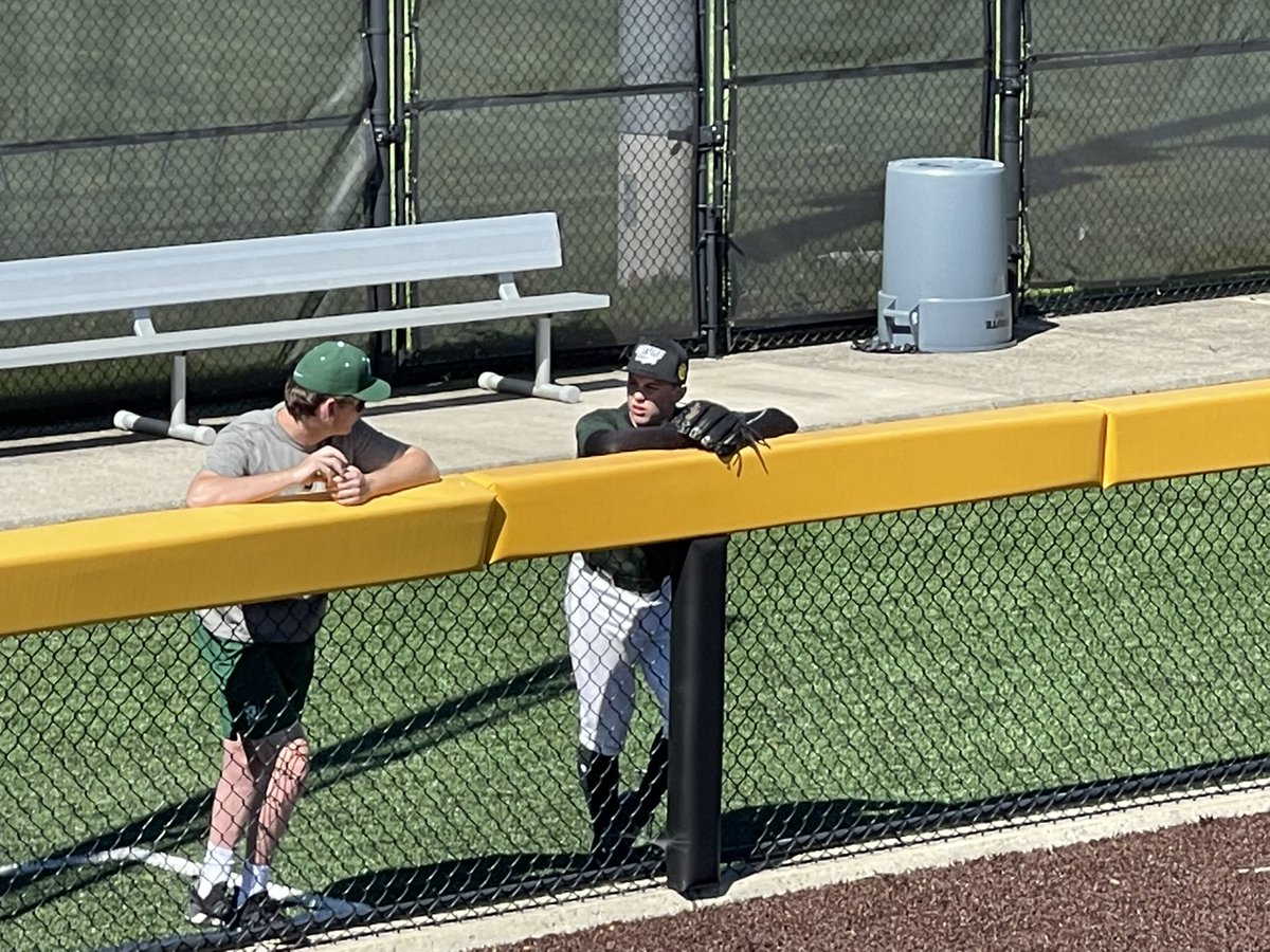 Thank you coach Sinicki and @BinghamtonBASE for a great camp today. I enjoyed the opportunity to compete and catching up with my former teammate and current Bearcat @DanielMcaliney