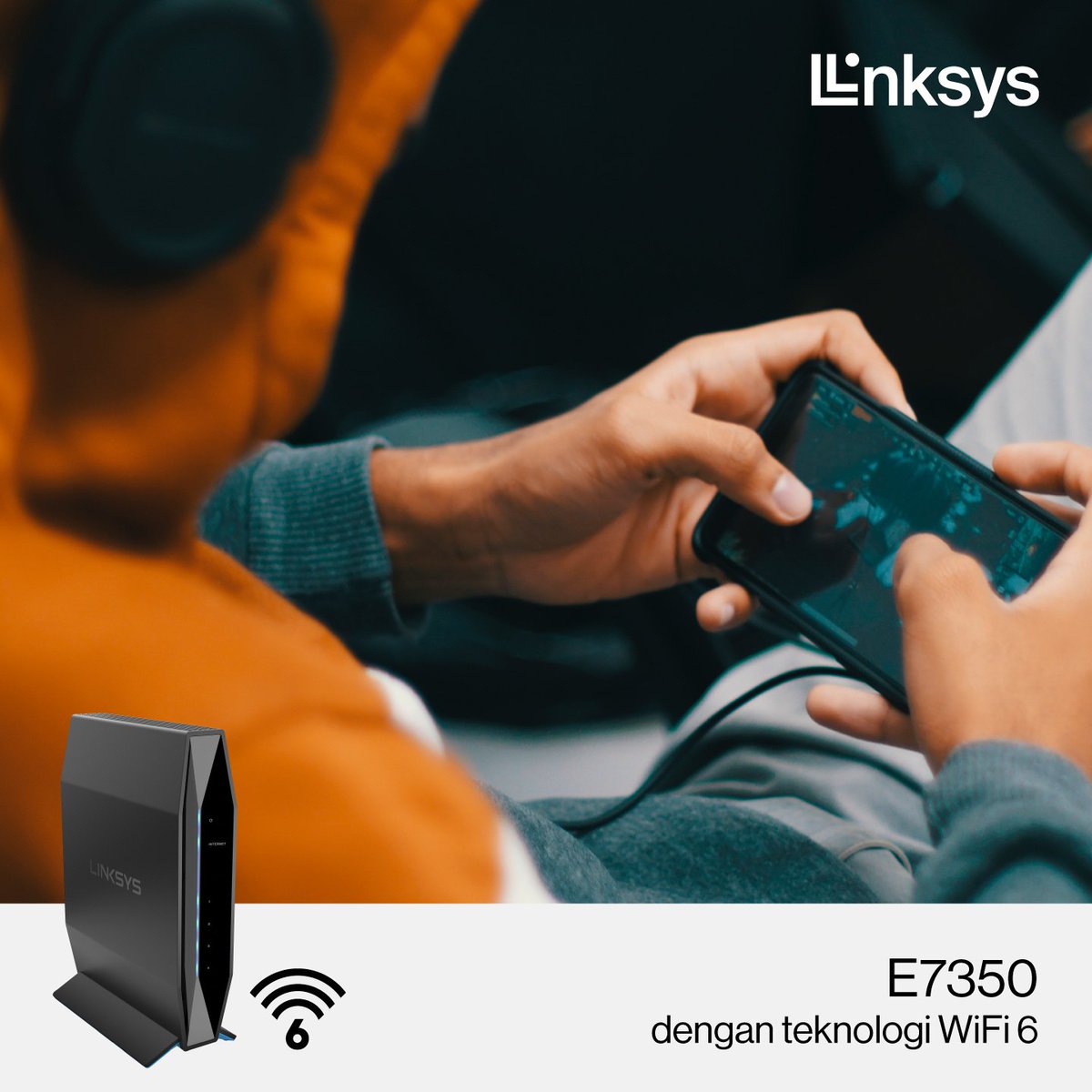 Main game bebas hambatan dengan teknologi WiFi 6 dari Linksys E7350. Yuk, upgrade router kamu sekarang!

#Linksys #LinksysID #LinksysIndonesia #LinksysE7350 #E7350 #WiFi