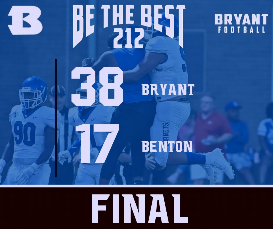 BryantHornet212's tweet photo. Thatโs a wrap!! Overall Salt Bowl rankings have finally shifted our way! 25-24-1 #Tiebraker
#bryanthornets #bryanthornetsfootball #GameDay #Be212 #saltintherock #SaltBowl2022 #FinishWhereWeStarted #DriveForFive๐๐๐๐๐ https://t.co/ZuxoeuPqZa