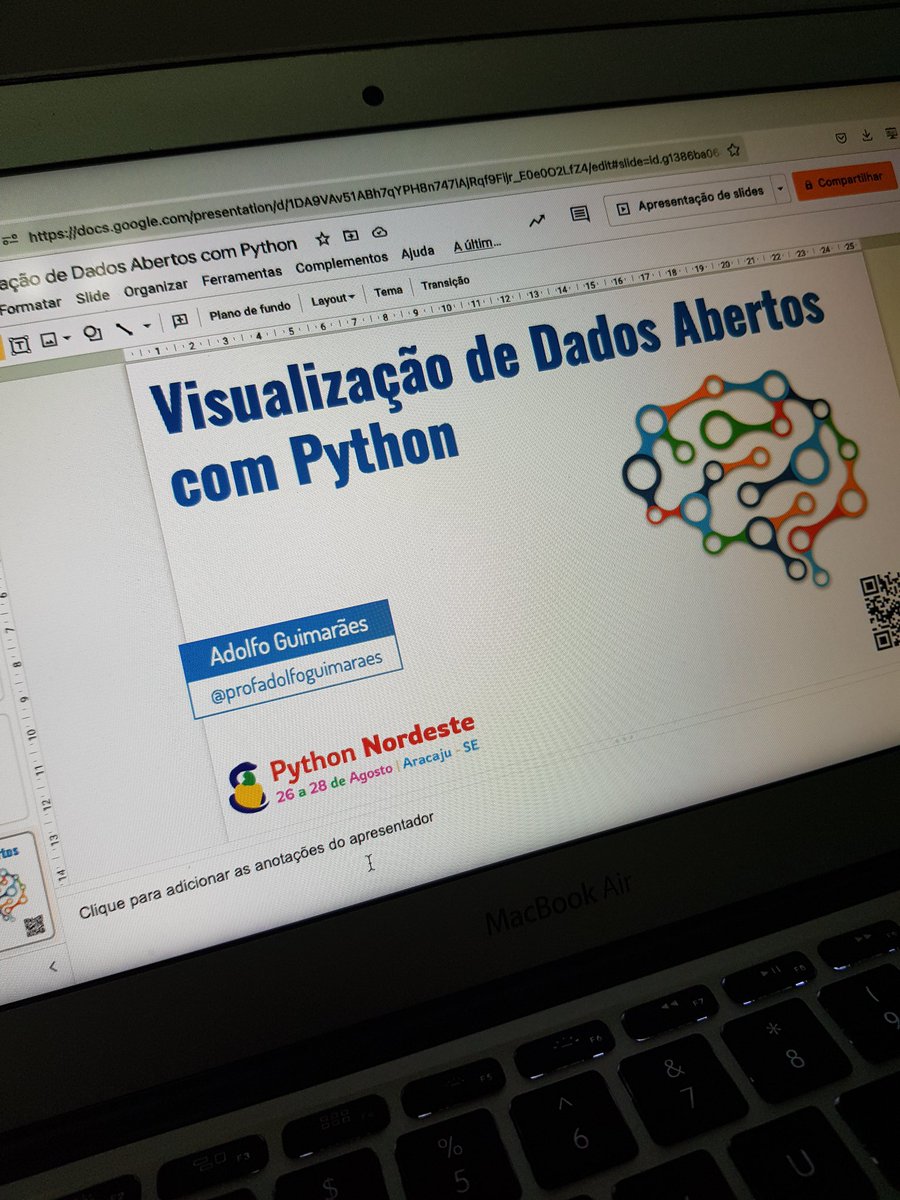adolfoguimaraes's tweet photo. Finalizando a segunda parte da #pythonnordeste #pyne22. Amanhã- 9:20 😊 https://t.co/XN9lxXU1bb