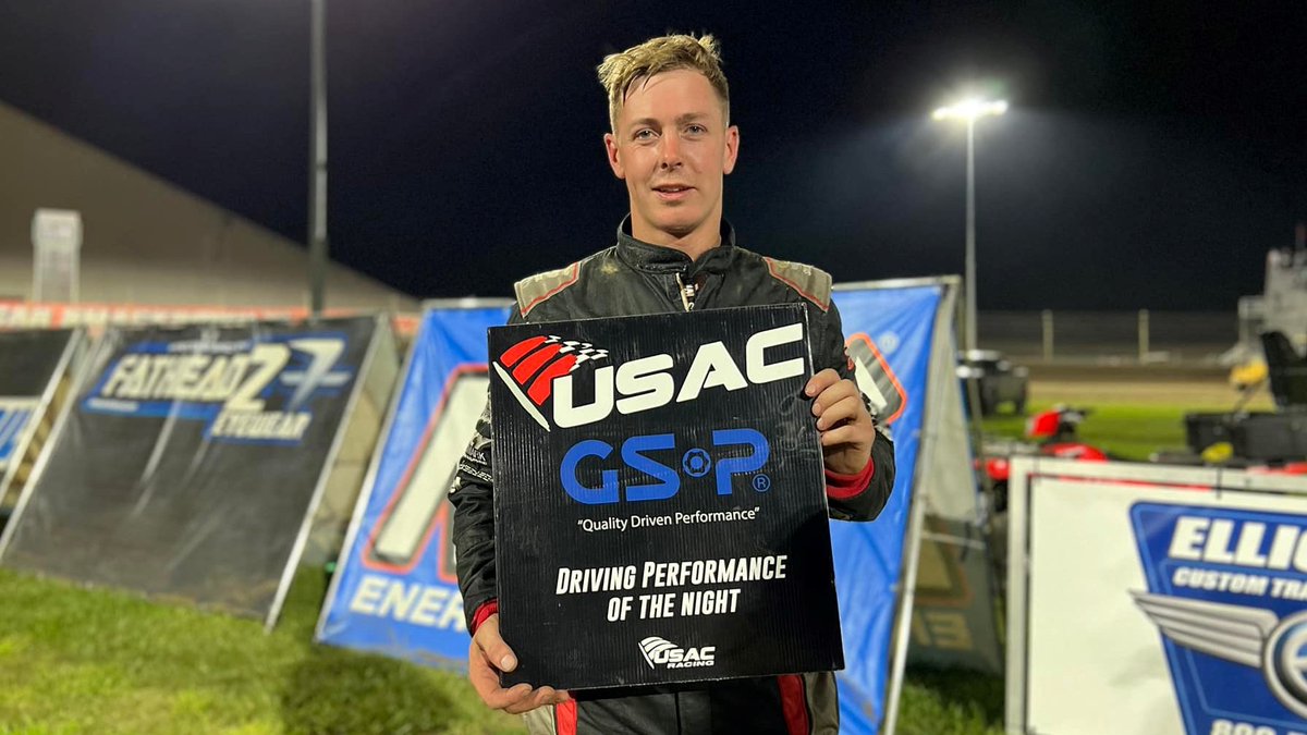 From across the shore &amp; into his first USAC <a href="/AMSOILINC/">AMSOIL INC</a> National Sprint Car feature start in three seasons.

United Kingdom's <a href="/Harris84Tom/">Tom Harris</a> raced from 8th to 4th in tonight's semi at <a href="/ElliottsTrailer/">Elliott's Custom Trailers & Carts</a> #SmackdownXI, earning him the <a href="/GSP_NA/">GSP North America</a> Quality Driving Performance of the Night.
