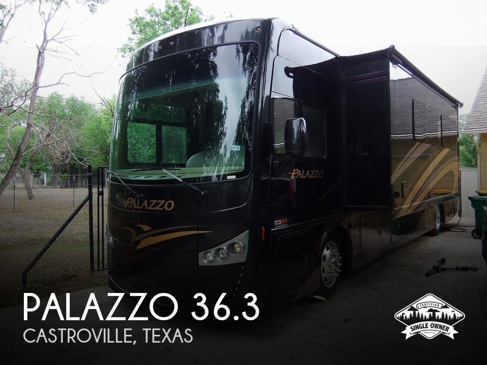 Today's Featured Coach: 2018 Palazzo 36.3 for sale in Castroville, Texas @ $159.9k with 43,103 miles #Palazzo

Text or call Gary at (512) 277-5377. https://t.co/fQpKfDQoMB https://t.co/5zFGTgMhyK