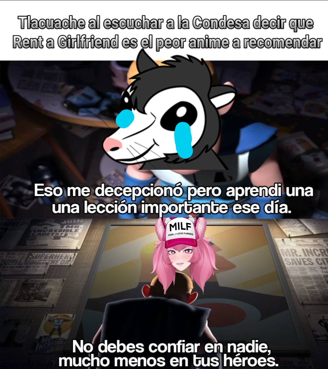 TlacuacheBiteVR's tweet photo. (Es humor no) Hoy empieza evil tlacuache
#MEMEDA
@CondesaVR https://t.co/SDqREFyTWo
