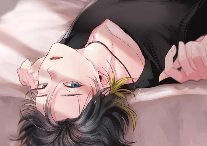 「どこ見てんの?」#創作 