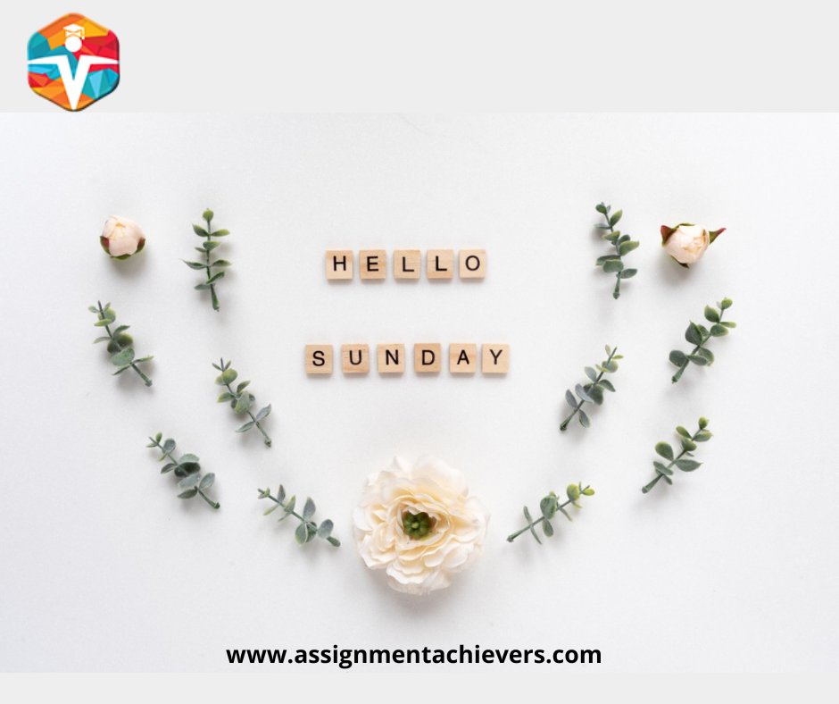 assignmenteam's tweet image. We wish you all a Happy Sunday!
Enjoy the weekend and relax as Assignment Achievers is here to help
you all with your daily piled-up assignments.
#assignment_achievers #assignment_writing_help #my_assignment_help
#professionalhelp #coding_assignment_help #educational_site