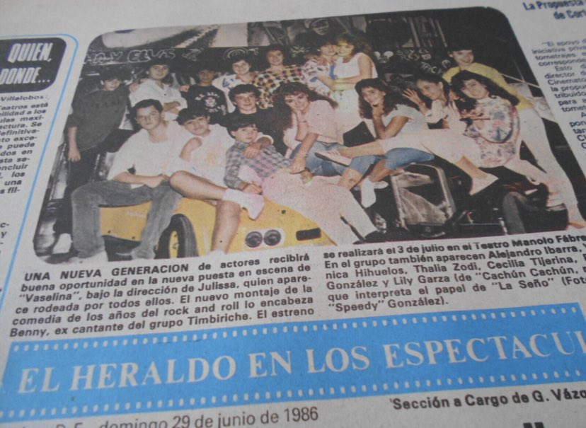 Maquina del tiempo…
Vaselina.
1986 <a href="/bennyibarra/">Benny Ibarra De Llano</a> :).