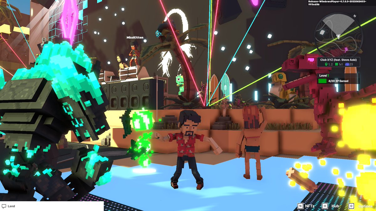 MarcitaRoll's tweet photo. @TheSandboxGame @steveaoki I just participated in the #SandboxAlphaS3Giveaway for a chance to win 500 SAND! On stage with Steve Aoki, check out my screenshot below!
👇 https://t.co/m6uhgiDNtu