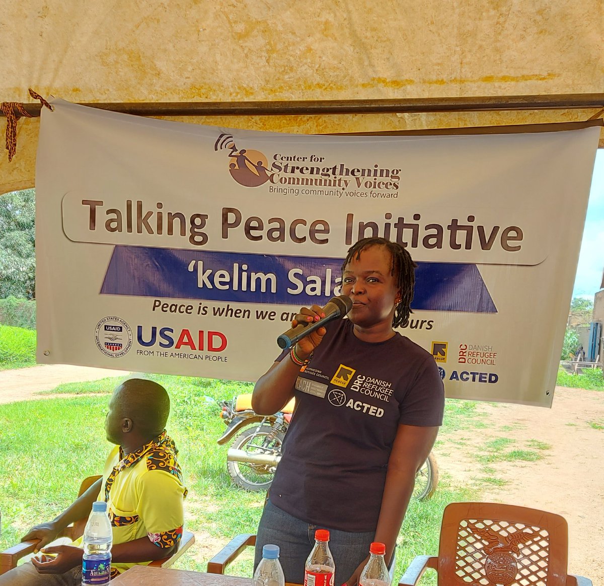 GraceJohnKenyi's tweet photo. Thanks to the people of hai Nazareth for their participation in the #peace conversation organized by @CCscov on the 27th/8/2020 in Wau.Thanks @night_timon &amp; all the team @CCscov #PeaceBuilding is a process #SSOT  people sharing stories contributing to bringing 🕊️✌️and Harmony https://t.co/nEL6dmgRJb