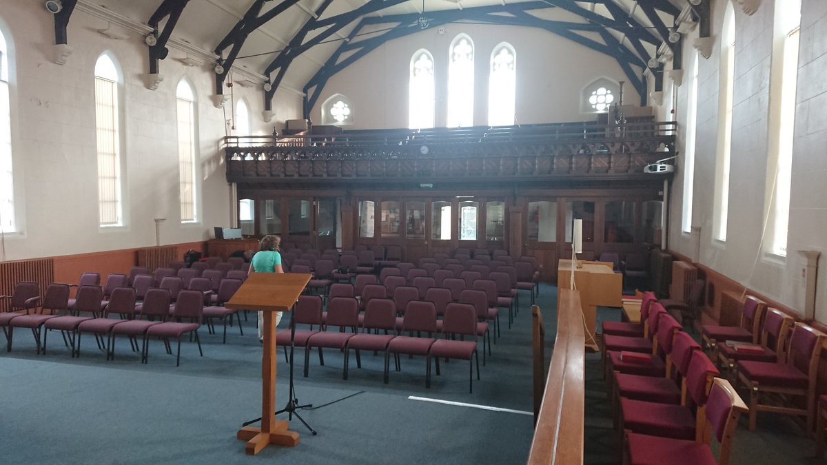 orangearrowman's tweet photo. St John’s Methodist Church where pilgrims were sleeping https://t.co/unJw3DywiW
