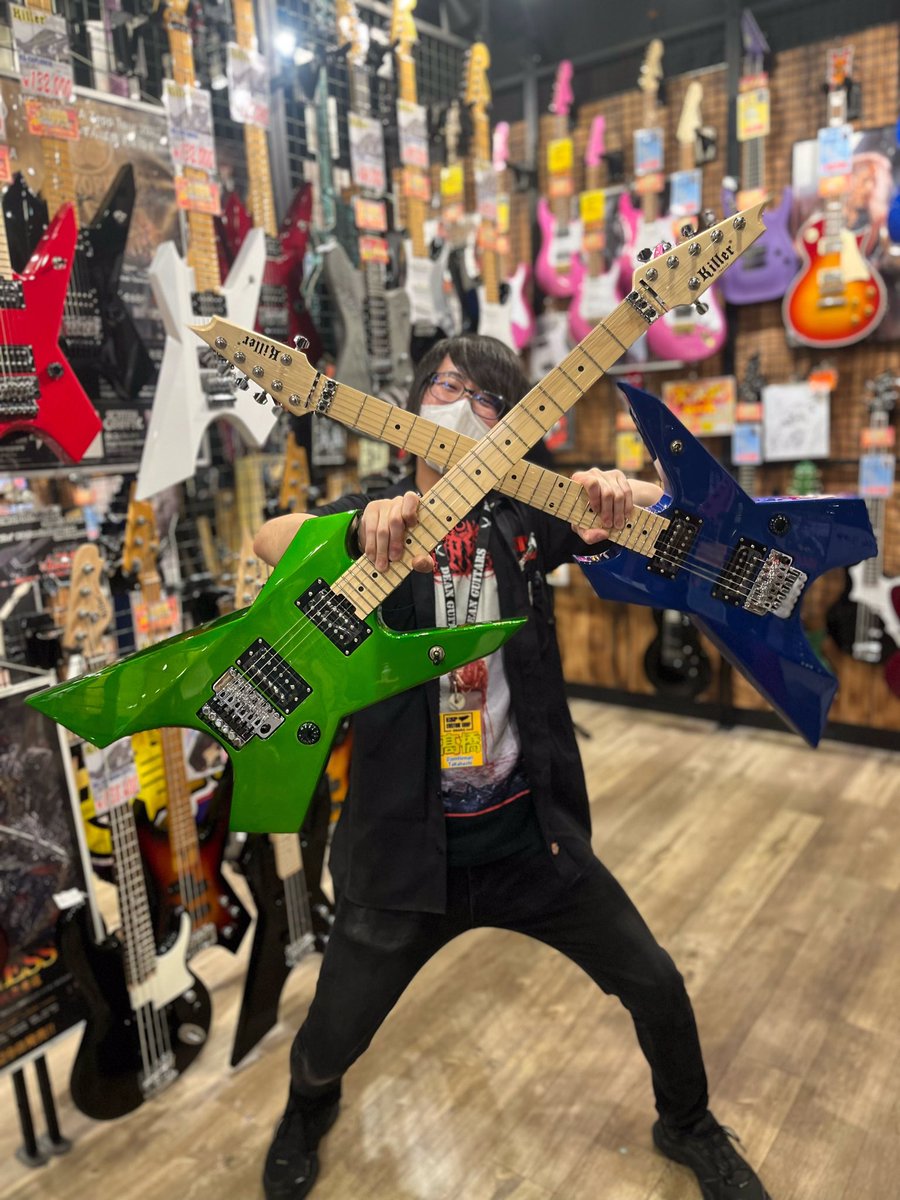 espcustomshop's tweet image. 【商品情報！】Killer KG-Exploder SEシリーズ

Killerの良さそのままでお求めやすくなった、『KG-Exploder SE』の新登場！
ハードロック、メタルやるならこのギターでしょ！！
サウンドが気になった方、是非店頭で要チェック！

詳細・ご注文は↓
digimart.net/search?shopNo=…
#Killer #Exploder #Guitar