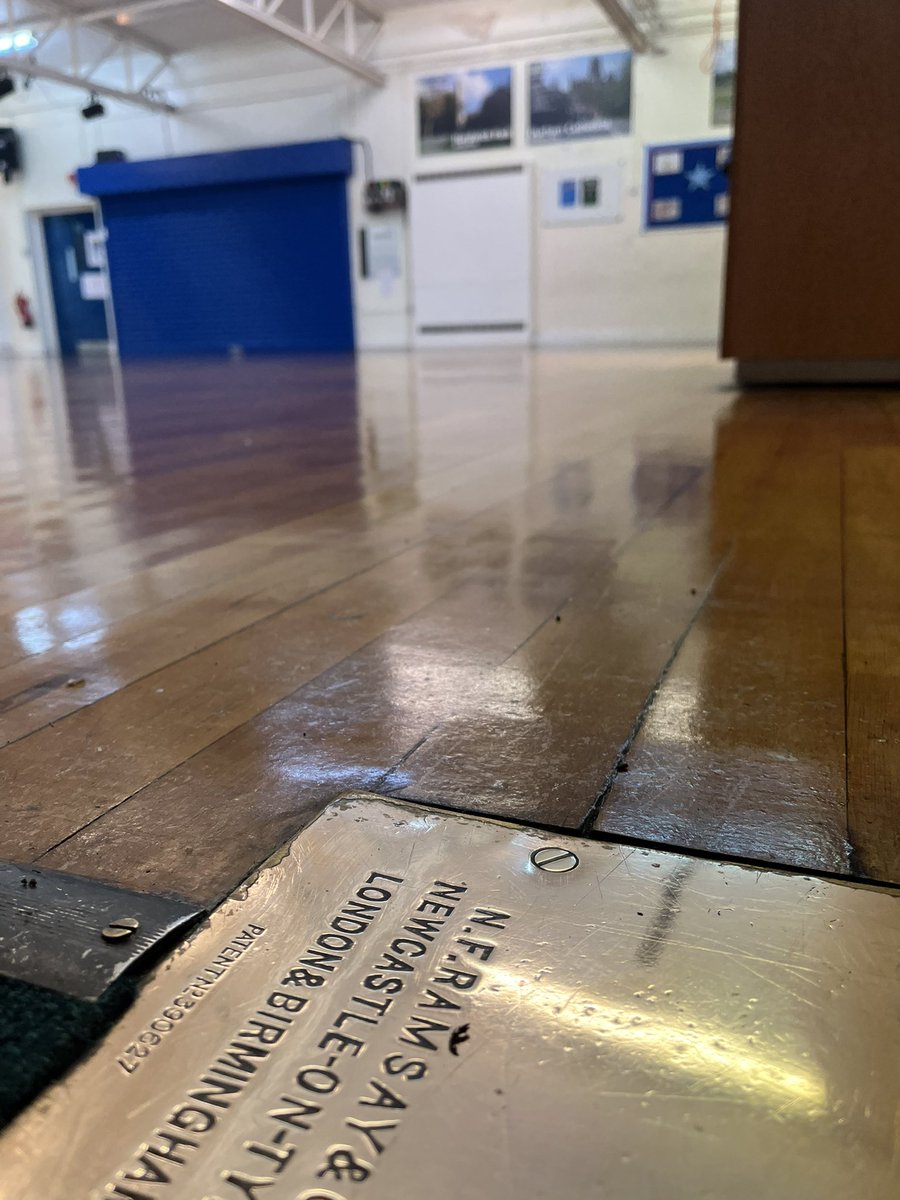 TAS4L's tweet photo. Just one last polish of the brass and one last coat of floor polish Fishburn Primary is looking good … #Caretaking #facilitiesmanagement #fishburnprimary https://t.co/Xl4FAMvCxK