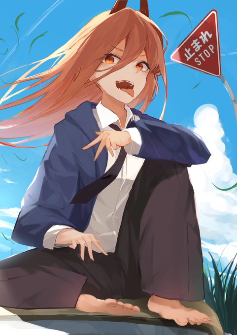 #チェーンソーマンパワーちゃん 