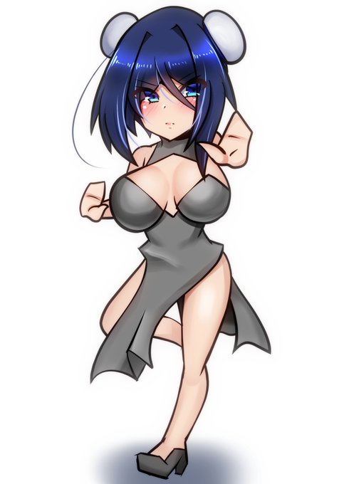 デフォルメ神威さんを描きました!!! 