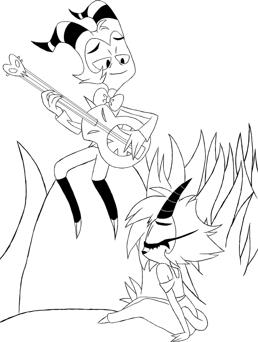 Gariandos's tweet photo. Was inspired by @CaramelCat85's Day 1 comic, and decided to have the Day 6 Anniversary be in the spot they first met in her comic, so credit goes to her for the idea.
#HelluvaBoss #HelluvaBossFanart #MoxxiexMillie #MandMweek #HelluvaBossMillie #HelluvaBossMoxxie #Moxxie #Millie https://t.co/v0IMcnwxEb