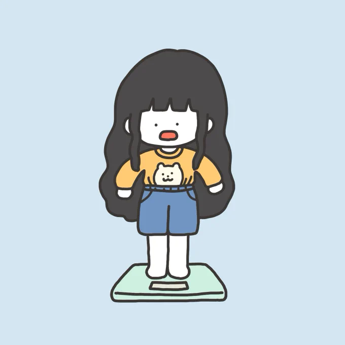 100日間なんか描く ¦ 6日目「ちょっと増えてた」#100日描いたら絵が上手くなってフォロワーも増えてみんなに褒められてお仕事もいただけるんじゃないかと考えて始めた下心満載企画 #100日チャレンジ 