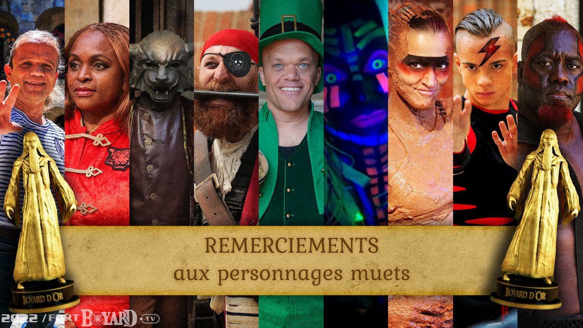 Fort Boyard (@fortboyardfr) on Twitter photo Un grand bravo aux 9 personnages muets de l'émission : Passe-Partout, Félindra, Maîtres du temps, <a href="/passemurailleof/">Anthony Laborde</a> , Lady Boo, Little Boo, Big Boo, Luciole, Jaba. Ils sont indispensables à à la magie du programme ! #FortBoyard
fortboyard.tv/#/news/912-sai… Un grand bravo aux 9 personnages muets de l'émission : Passe-Partout, Félindra, Maîtres du temps, <a href="/passemurailleof/">Anthony Laborde</a> , Lady Boo, Little Boo, Big Boo, Luciole, Jaba. Ils sont indispensables à à la magie du programme ! #FortBoyard
fortboyard.tv/#/news/912-sai…