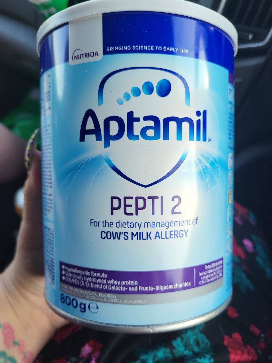 Back to square 1 again. This milk has fish oil in and my sons allergic to fish....... are they trying to kill him 🤔 
#allergies #Nottinghammums #milkallergy #helpme