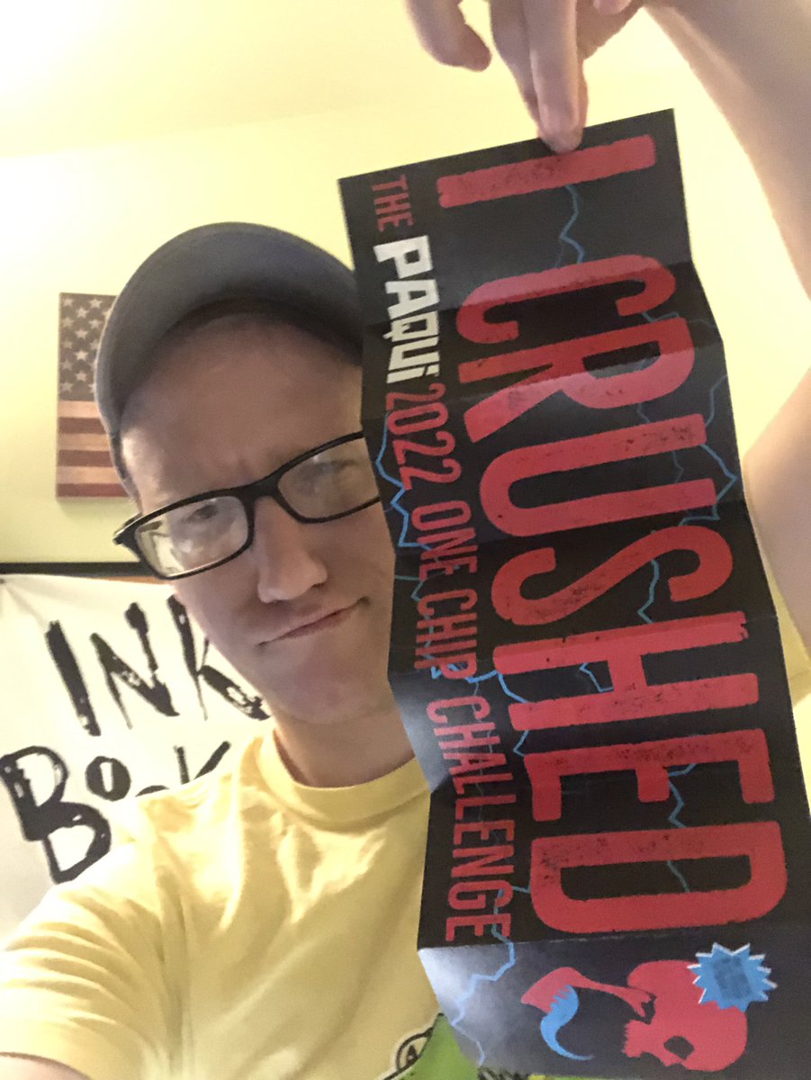 wrangleshank's tweet photo. What else you got, @paquichips?!
https://t.co/wFA5ZjRSwd
#inkthebookshow #onechipchallenge https://t.co/QPDYRpPvUR