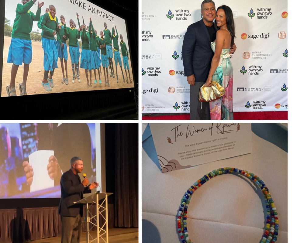 stanverrett's tweet photo. Honored to host the documentary premiere for ⁦@WithMyOwn2Hands⁩ foundation for a 9th straight year. If you’re looking for a worthy cause making a life-changing difference in communities in East Africa, and are inclined to support their mission, please consider contributing. https://t.co/EbnDROXdq1