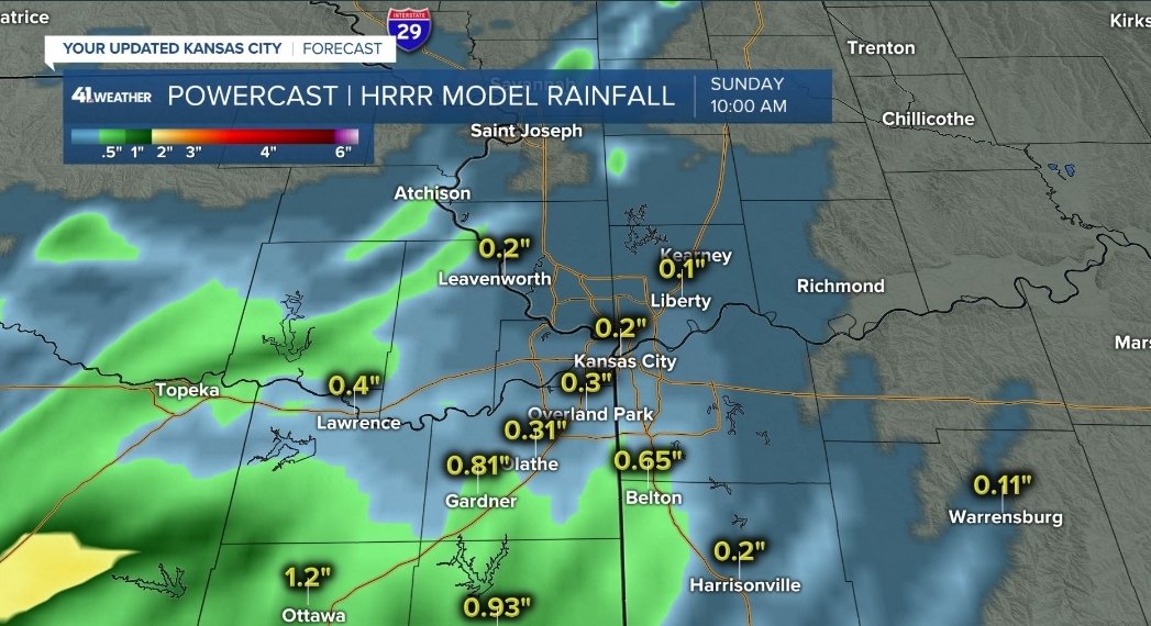 The rain is headed to Kansas City! What does this mean...#slowdown #winshieldwiperson