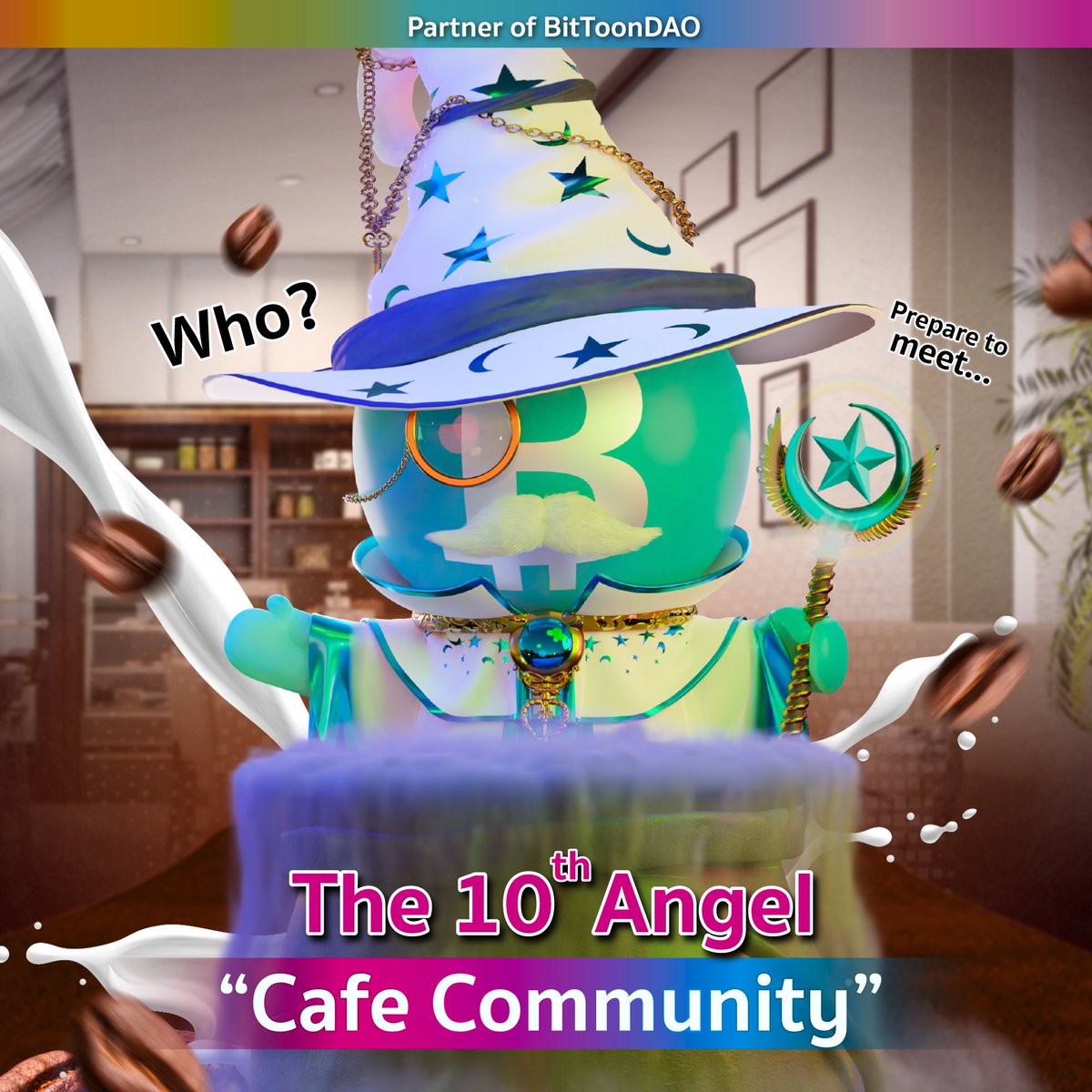 BitToonDAO's tweet photo. #10thAngel for BitToonDAO!
☕️Get your mouth ready with our Angel of Café Community
🧑🤝🧑The Angel who believes in the power of community is the leader in creating a society in the virtual or digital world to connect to a warm society in real life.
#BitToonAngel #CafeCommunity https://t.co/23WWGe2wpC