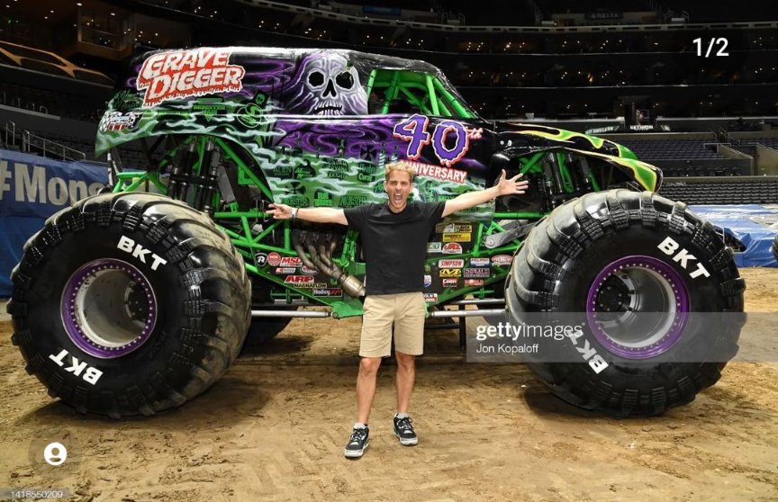 .<a href="/joeymcintyre/">Joey McIntyre</a> at the #MonsterJam