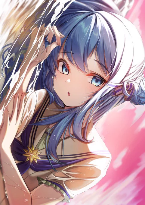 少しやばい感じのすいちゃん #ほしまちぎゃらりー 