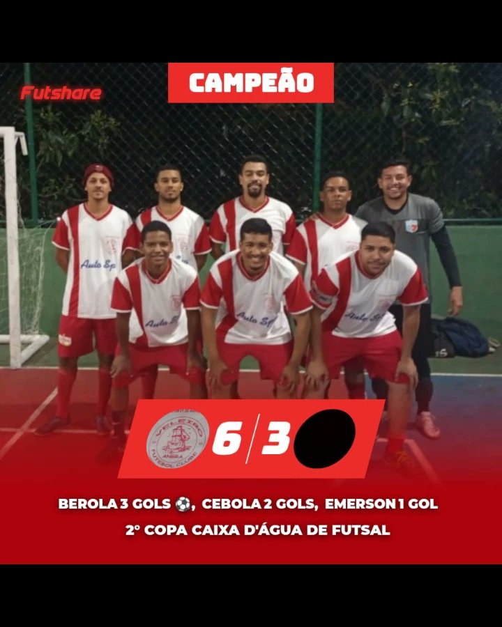 ClubeVeleiro's tweet photo. Mais um título conquistado com seriedade e humildade, o Veleiro vem agradecer a todos os jogadores, comissão técnica e aos torcedores pelo empenho 🏆🥇⚽

2° COPA CAIXA D'ÁGUA DE FUTSAL

#AvanteVeleiro 🔴⚪ https://t.co/pXT44s5B7Z