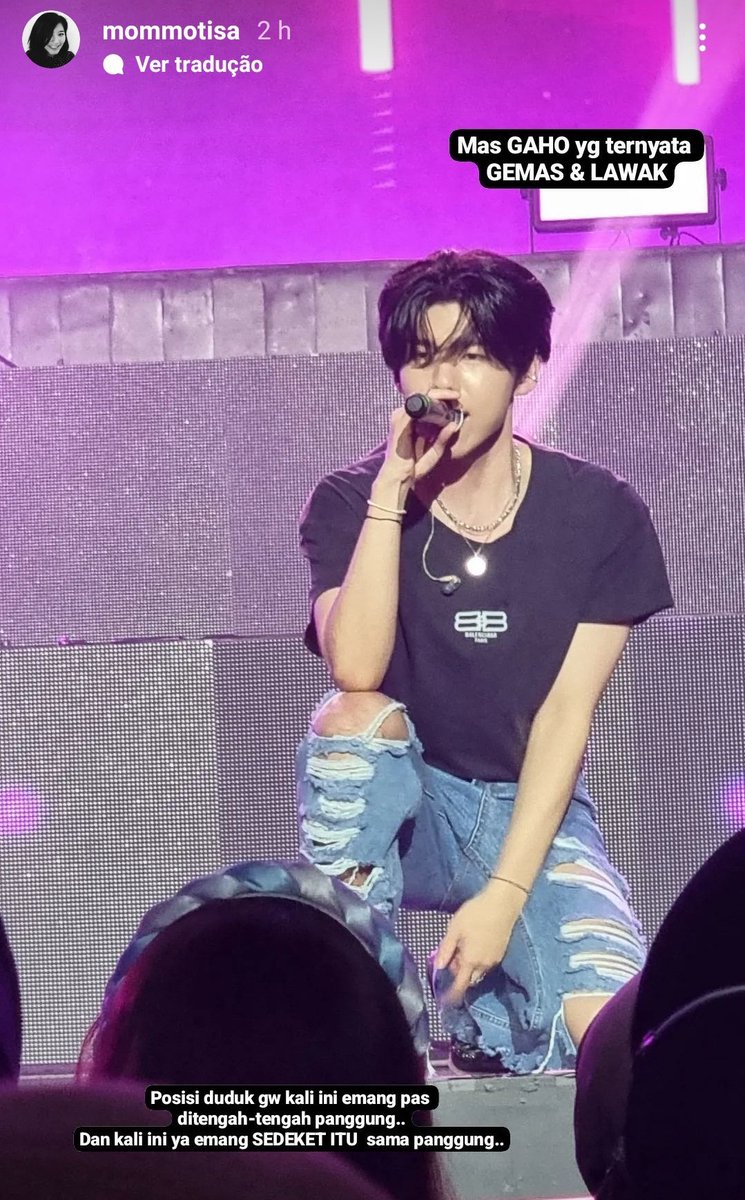 BrasilGaho's tweet photo. [📸] Gaho e Kave live in Jacarta.

Cr: mommotisa

#GahoAndKAVE_ChothaFest
#Gaho #가호 @gaho88882970 @kave_official @_ownr__ @jisangoingon https://t.co/ILlrZEB6PT