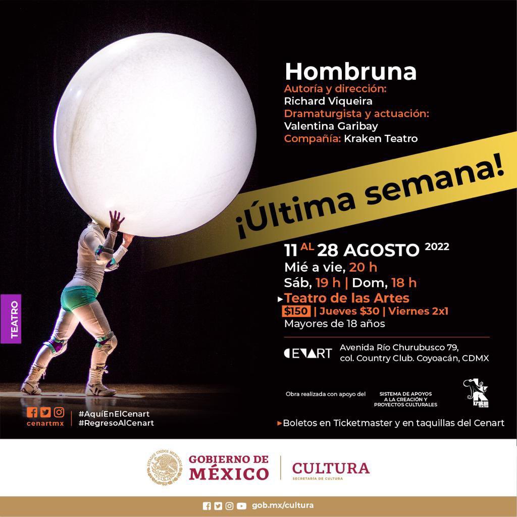 ValGaribay's tweet photo. Mañana es la última de HOMBRUNA en el @cenartmx ❤️🔥🤍♥️🎈💫🌟✨ https://t.co/hwpXNX3TcG