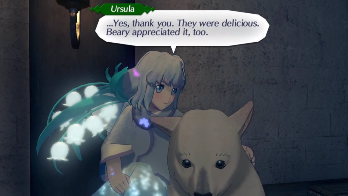 doesithaveabear's tweet photo. Xenoblade Chronicles 2 has a bear!
Ursula is a Blade accompanied by a polar bear named Beary. https://t.co/jGyI3i4Ngg