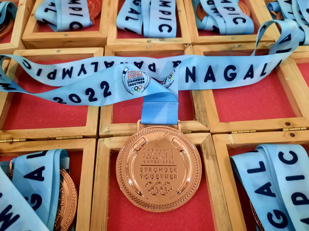 The 2nd Edition of the Nagaland Olympic&amp; Paralympic Games, 2022 concludes. Medals won, talents exposed. Thank you <a href="/NagalandOlympic/">Nagaland Olympic Association</a> &amp; the organising team for making this sporting journey a memorable one.
See you all in the next Olympic!

#StrongerTogether 
#nopg2022