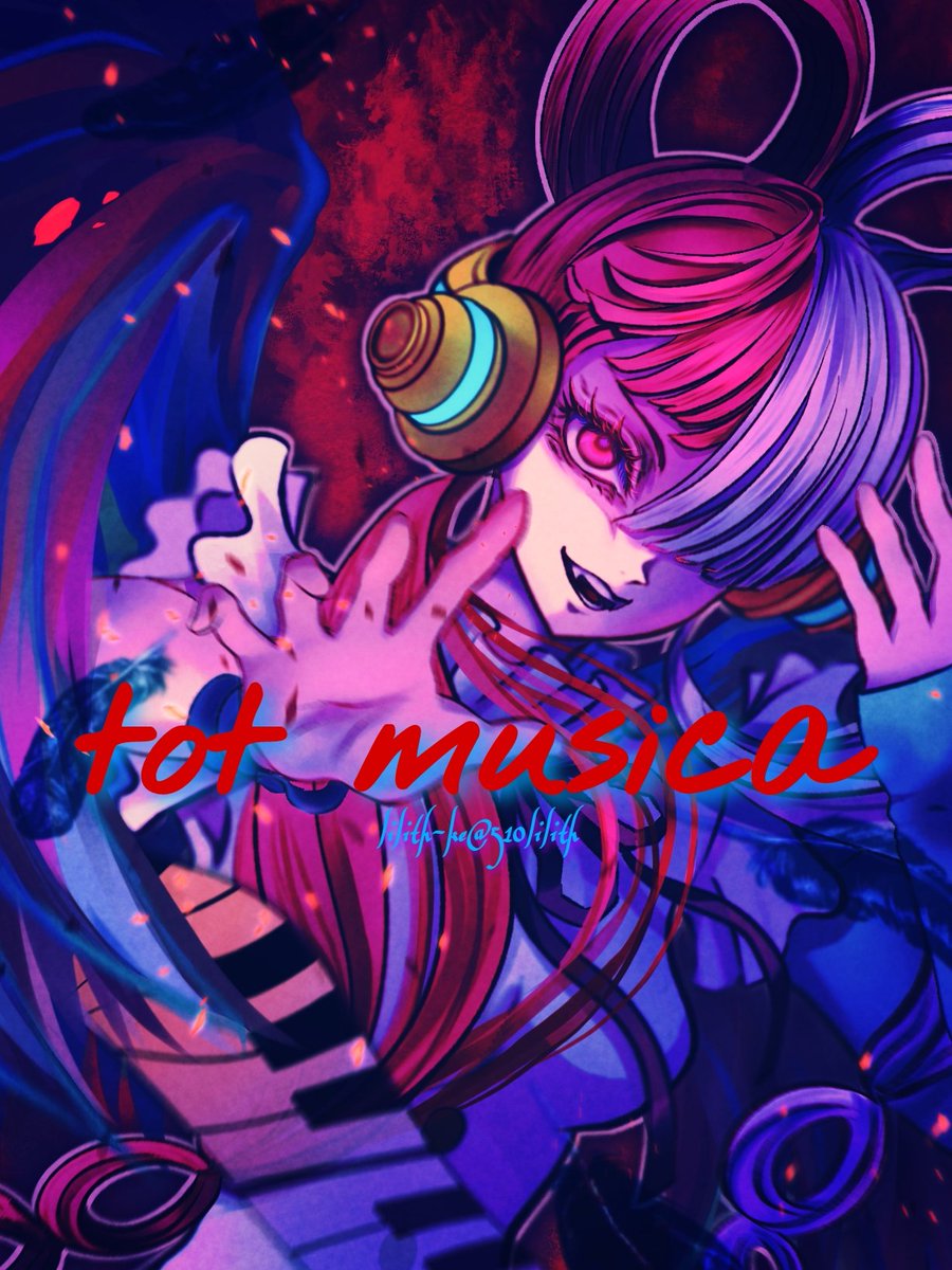 「Tot MusicaのMV刺さり過ぎました#OP_FILMRED #ONEPIE」|りりすけ🔥のイラスト