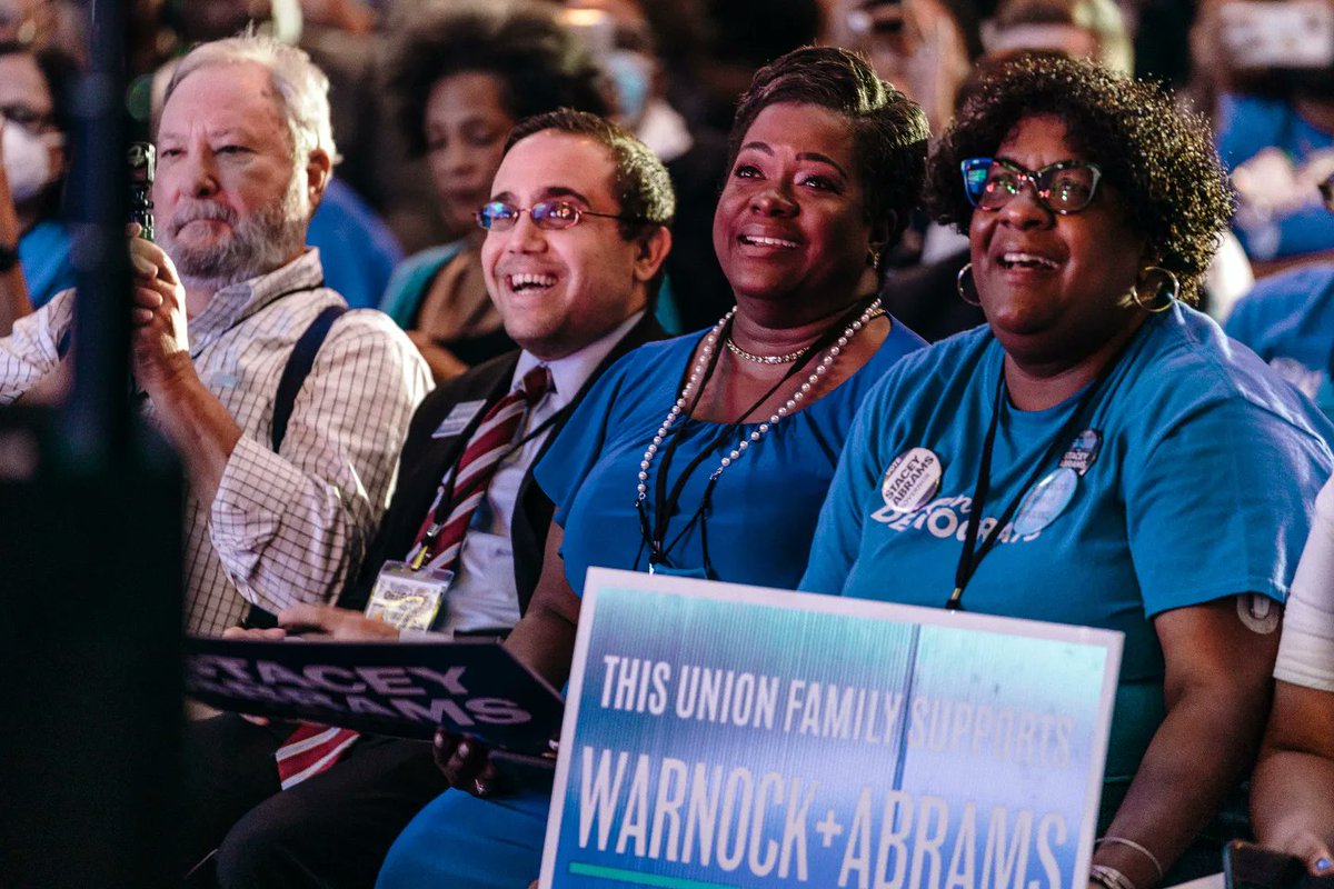 staceyabrams's tweet image. Up and down the ballot, we have a ticket that looks like Georgia. The  @GeorgiaDemocrat party is fighting for our vision of #OneGeorgia.
This November, we have the chance to set the course for the next generation.
Georgia, we can create a new future together. Let's get it done.