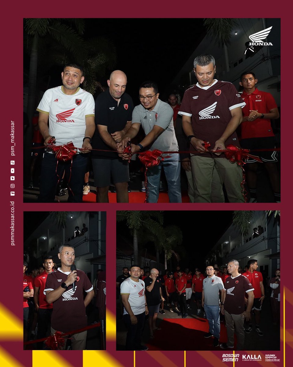PSM_Makassar's tweet photo. Official Bus PSM Makassar by Kalla Group

CEO PT Hadji Kalla, Bapak Hariyadi Kaimuddin bersama bapak Sadikin Aksa, Bapak Munafri Arifuddin secara resmi melepas Pasukan Ramang ke Parepare untuk melawan Persib.

#EwakoPSM https://t.co/ZiD7au4s9S