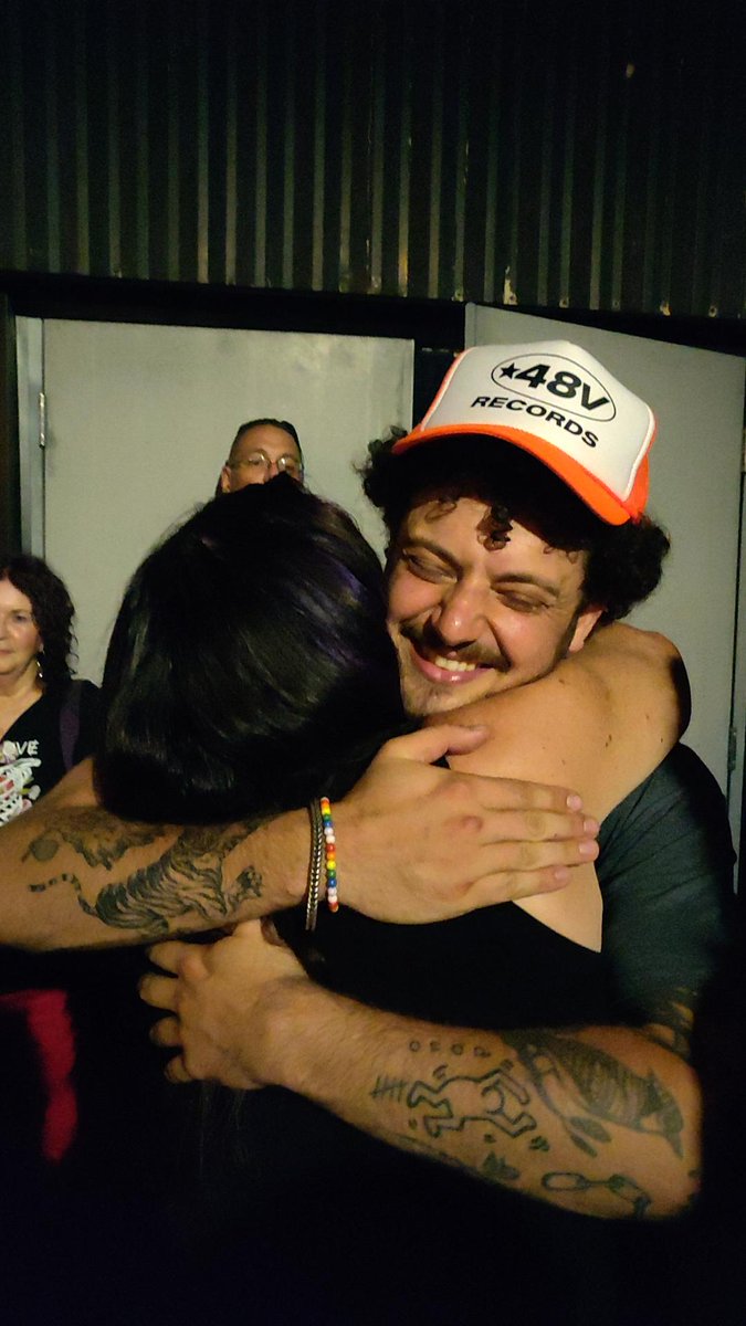 a13richards's tweet photo. @grandson Jordan you rocked soooo hard tonight in Waterloo!  So awesome!  Been waiting so long to hug you! https://t.co/JXE5hKHPrF