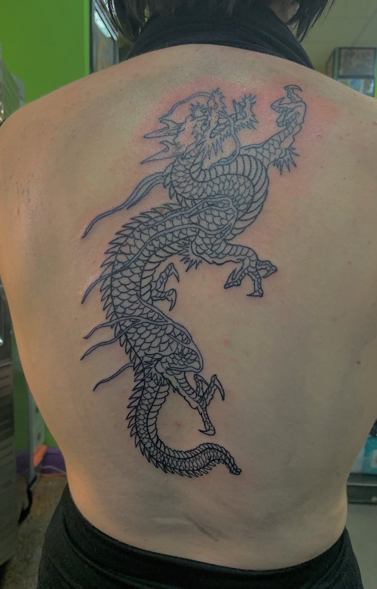 Cha0ticKitsu's tweet photo. my first ever tattoo🐉✨what do you think?
#tattoo #tattoos #dragon #dragontattoo #tattooedgirls #tatted #tattedgirls #TheGirlWithTheDragonTattoo #onlyfans #onlyfansgirl #model #backtattoos #spinetattoos #lineart #linearttattoo #firsttattoo #linkinbio #CLICKTHELINKINMYBIO #cutie https://t.co/95DRE6mo9M