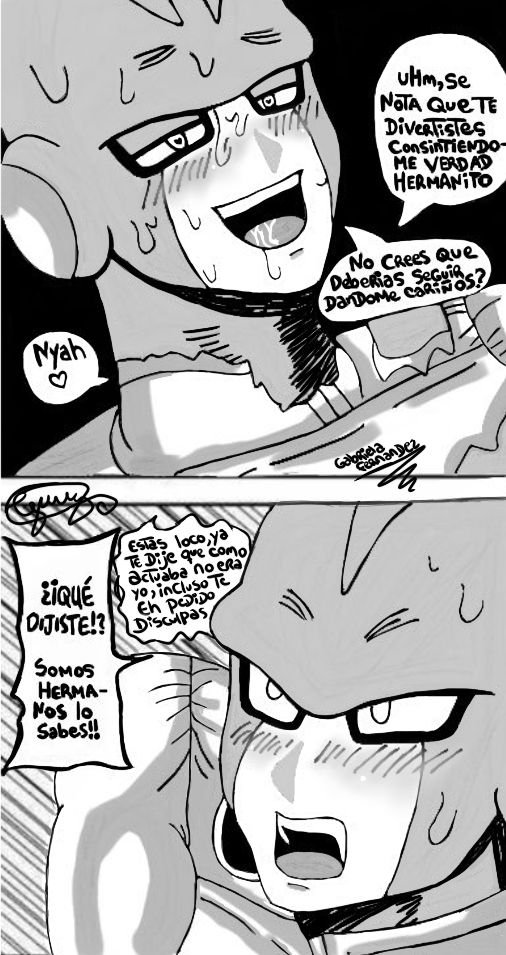 Se me había olvidado mostrar este dibujo del pequeño comic😅