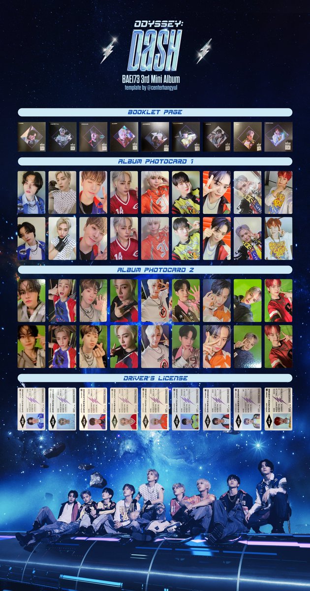 centerhangyul's tweet photo. @BAE173_official🏃🏻‍♂️💨
ODYSSEY : DaSH
[ member album inclusions template ]

photos are not mine; all credits go to the respective owners!

#BAE173 #ODYSSEY_DaSH #비에이이173 #제이민 #한결 #유준 #무진 #준서 #영서 #도하 #빛 #도현 #포카 #앨범 #모음 https://t.co/zMENDUTy7E