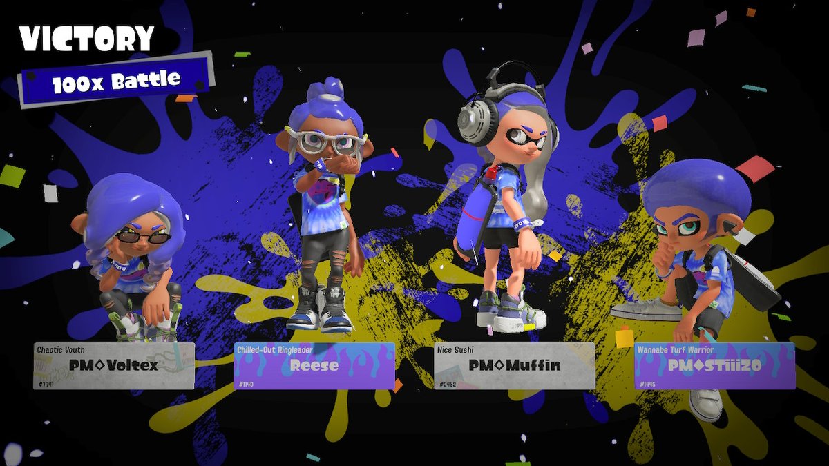 RX_Voltex's tweet photo. Lets get it #Splatoon3 #Splatfest #NintendoSwitch https://t.co/bpnHxHnntu
