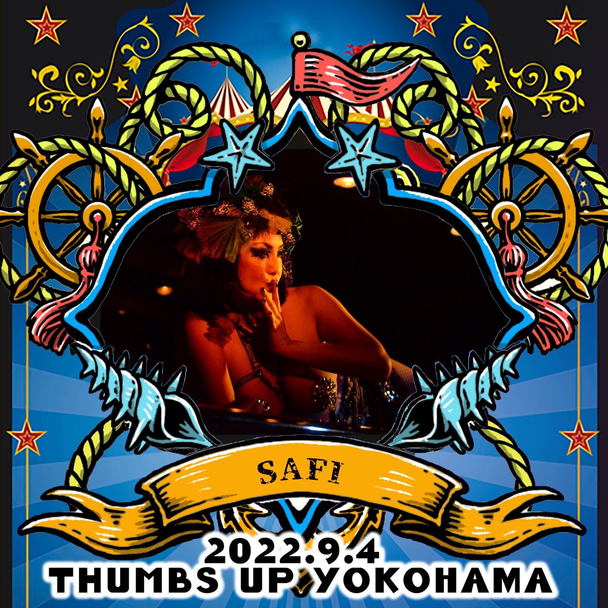 BurlesqueDuPort's tweet photo. 🍔🚢BDP横浜 出演者紹介🚢🍔
【Safi @opkannon 】
拝めば豊胸🙏触れば犯罪⚠️むっちりムハムハおっぱい観音Safiさま✨
言葉通りの存在感で日本中で大人気のバーレスクスター⭐️ついにBDPにご出演です✨

♠ご予約♠
https://t.co/pPckiMx02t　

又は各出演者、お店までお問合せ下さい
#BDP #バーレスク https://t.co/jGi3oJX97d