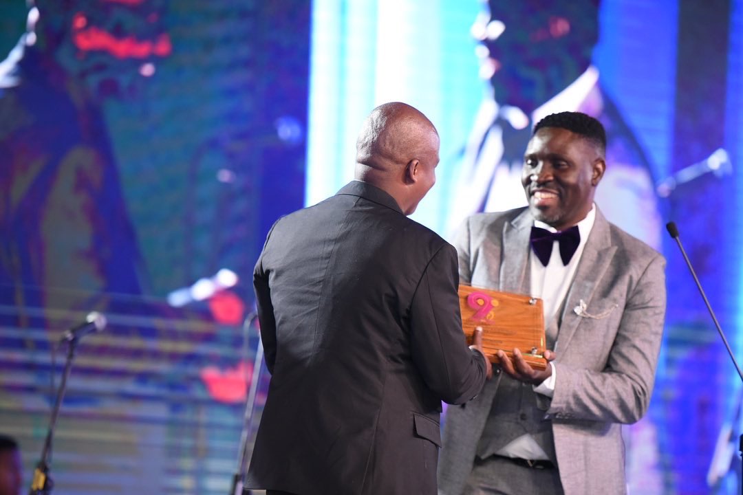 NeoTsipane's tweet photo. Last night at the Independent National Gospel Music Awards - INGOMA 9the edition I was honoured with a special award Gospel Music industry contributor by the CEO himself @Dan_Rasel .
Bagaecho Ke leboga go menagane.
#BackToGod
#GCWN https://t.co/57pTghEcsz